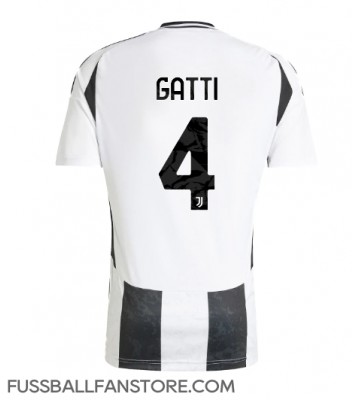 Juventus Federico Gatti #4 Replik Heimtrikot 2024-25 Kurzarm